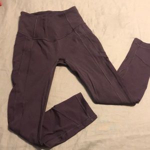 All the right places lululemon crop